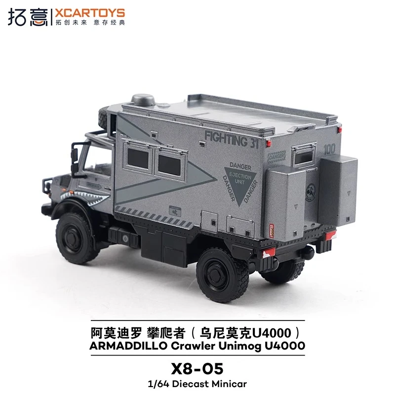 Xcartoys 1:64 U4000 Alloy  Car Alloy Motor Vehicle Diecast Metal Model Kids Xmas Gift Toys for Boys RV collection ornaments