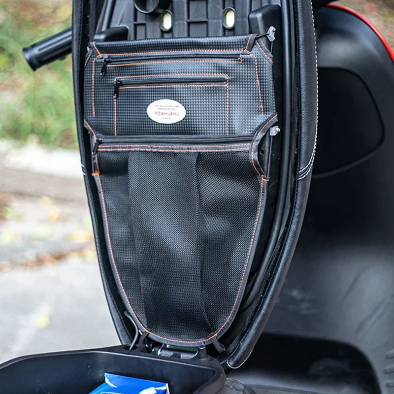 Motorcycle Under Seat Storage Bag Replacement Practical Scratch Resistant Gadget Scooter under Seat Storage Pouch Bag Organizer