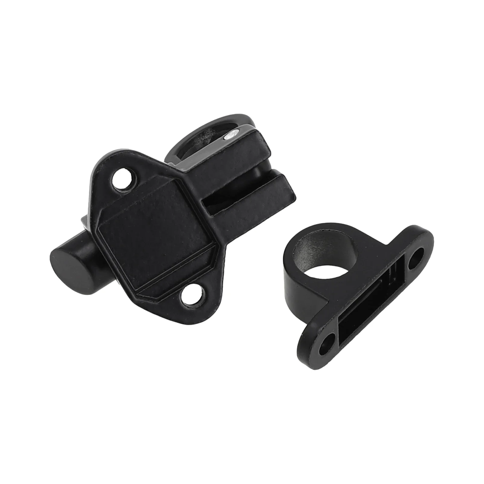 Bolt Latch Lock Pull Spring 2 Farbe Aluminium schwarz Bounce Tür Tor Ring sichere Sicherheit mit Schrauben 2019 heißer Verkauf