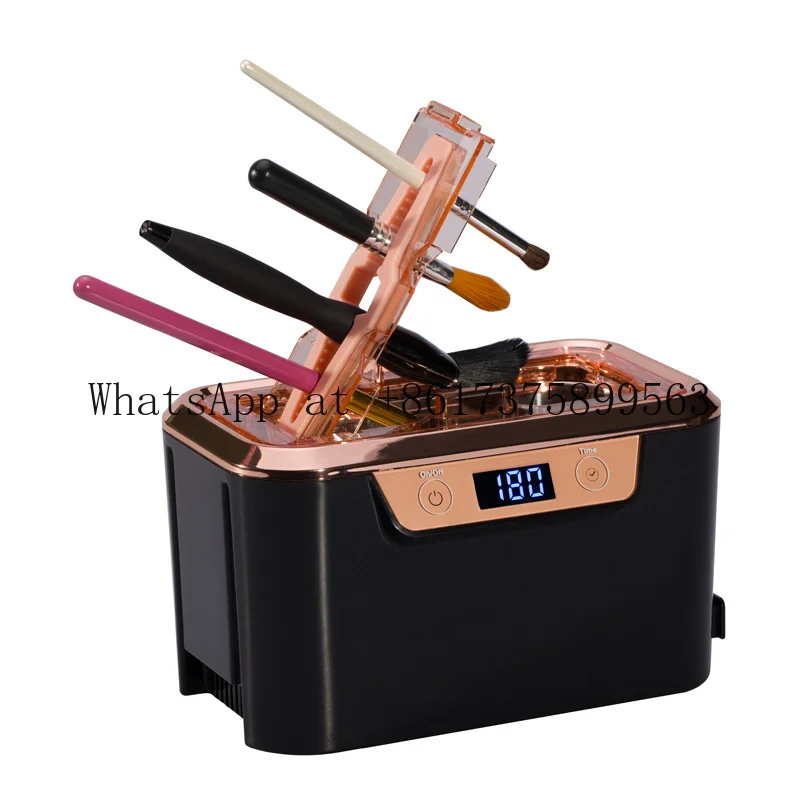 Automatic Self Cleaning Makeup Brush Ultrasonic Cleaner With Digital Timer CDS-310
