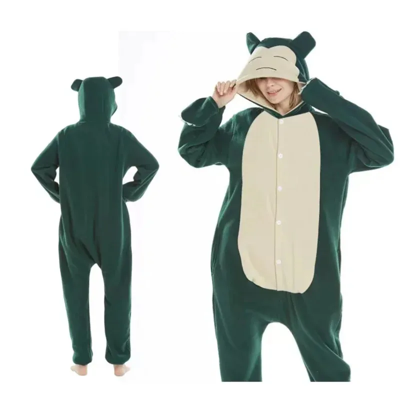 2025 Adults Cartoon Kigurumi Bulbasaur Onesie Cosplay Halloween costume Pajama New Year Gift Fu 002 Bear House Anime