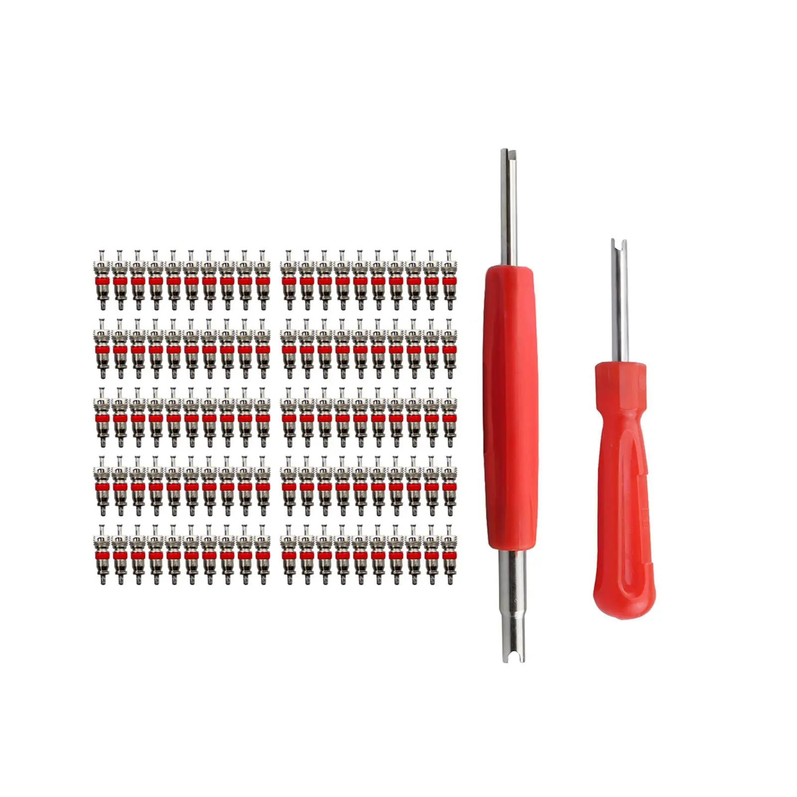 Tire Repair Tool Set, Tyre Valve Core Tool Set, Valve Core Remover for Easily