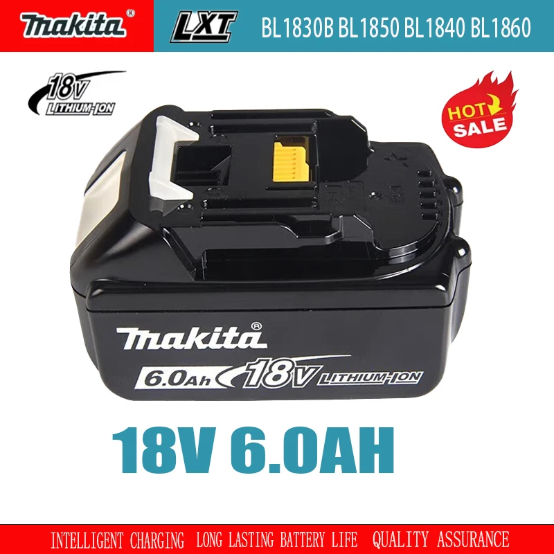 100% original 18V 9.0Ah Makita battery, replaced with Makita electric tool BL1860 BL1850B BL1850 BL1840 BL1830 rechargeable batt