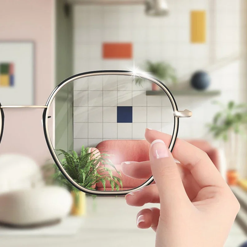 10/200 قطعة منصات تنظيف النظارات القابل للتصرف عالية الجودة Traceless التجفيف السريع مكافحة الضباب نظارات مناديل إزالة الغبار إزالة النفط