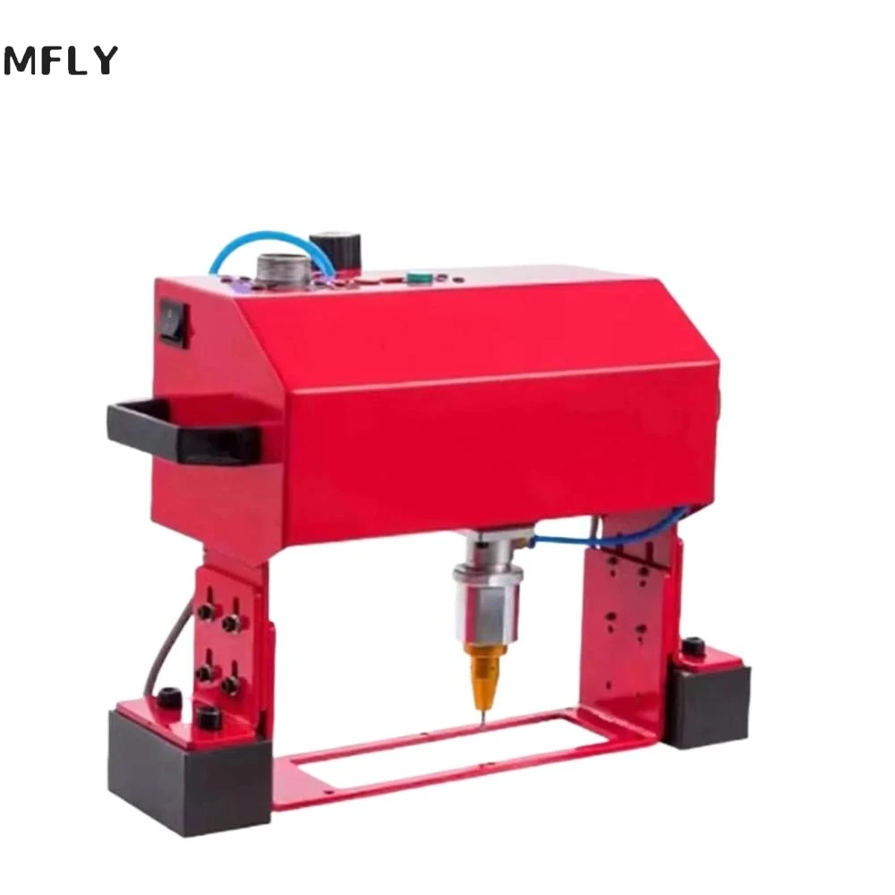 Маркировочная машина с номером шасси 220 В/110 В, портативная металлическая пневматическая точечная маркировочная машина для кода VIN (140*40 мм), рамка