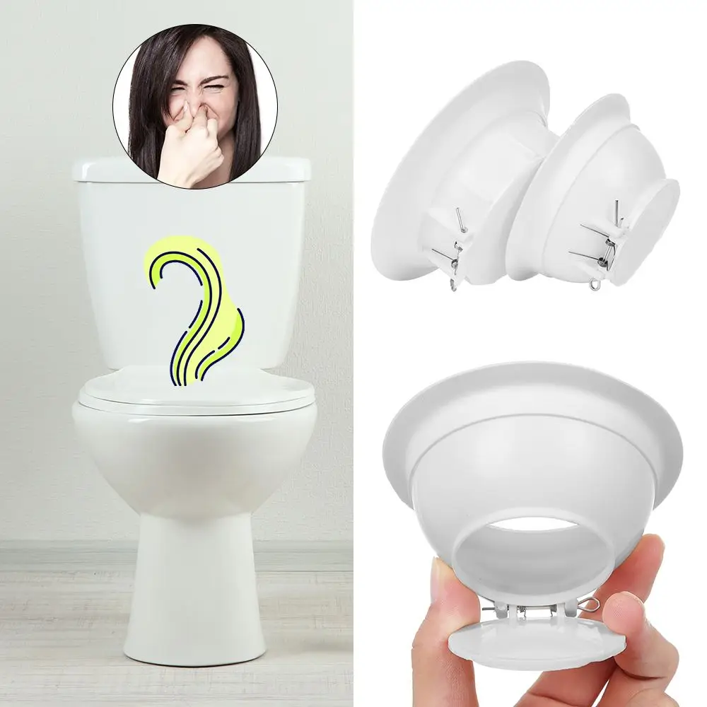 Plastic Sewer Pipe Sink Drain Backflow Preventer Filter White Round Squat Toilet Deodorant Plug Kitchen Bathroom Fitting