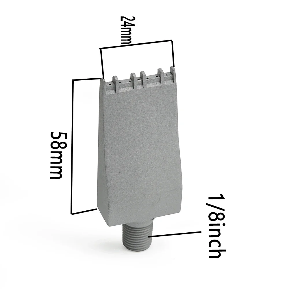 721 SS Air Blower Nozzle Flat Air Knife Jet Nozzle 1/4'' 1/8