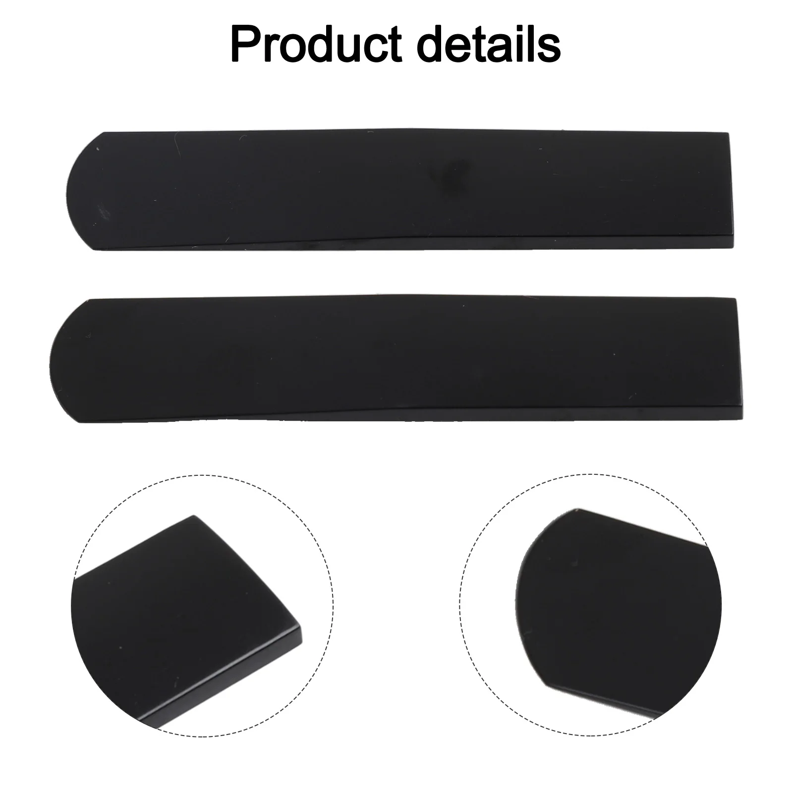 Saxophone Reeds Wind 3Pcs 72*15*3mm Accessory Black/White/Grey Parts Reed Resin Plastic 2.5 Strength High Quality