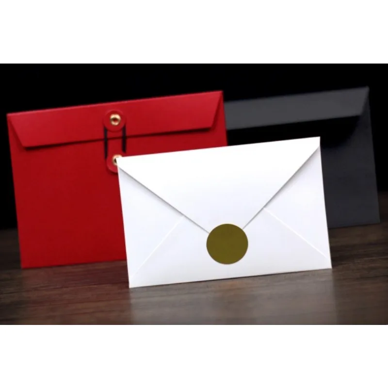 Maravilhosos envelopes de nidificação, truques de mágica para iniciantes, conjunto com truques e instruções on-line, mágicos e mentólogos