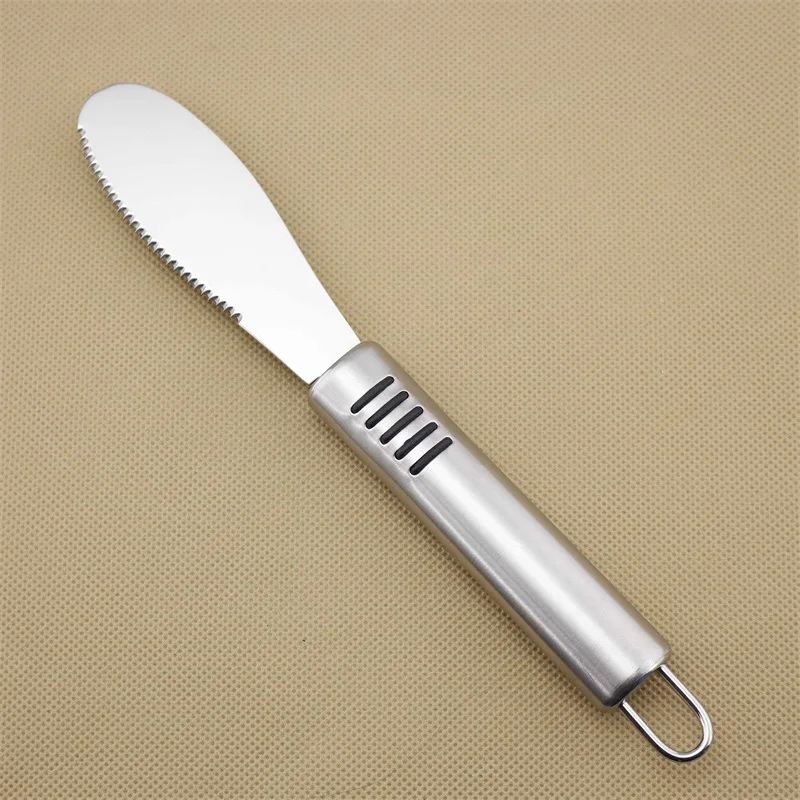 Stainless Steel Butter Knife Cream Cheese Knives Spatula Cutlery Slicer Cutter kitchen accessories