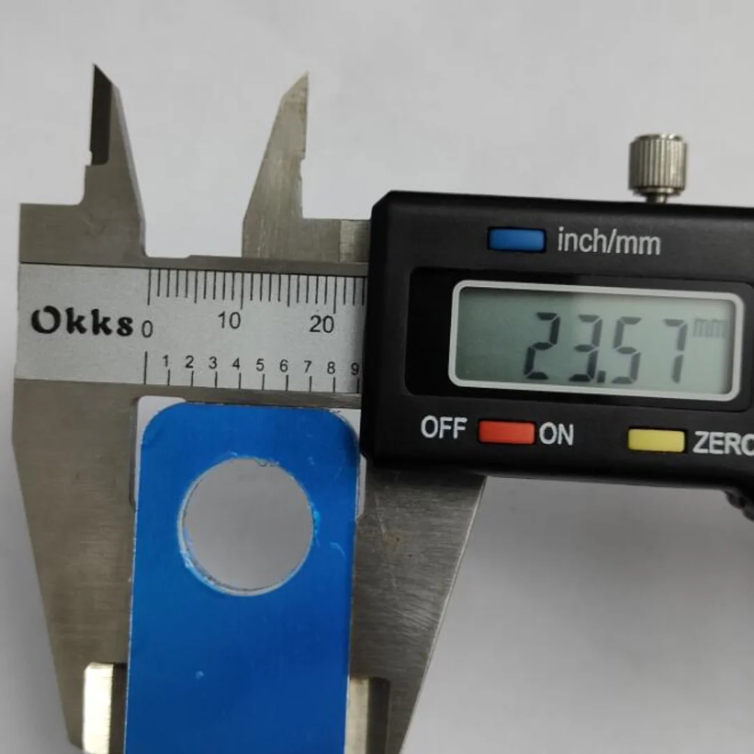 5pcs 10pcs Aluminum Connector Hole Distance 64cm Hole inner diameter 14mm Lithium Battery Super-Capacitor High Conductivity