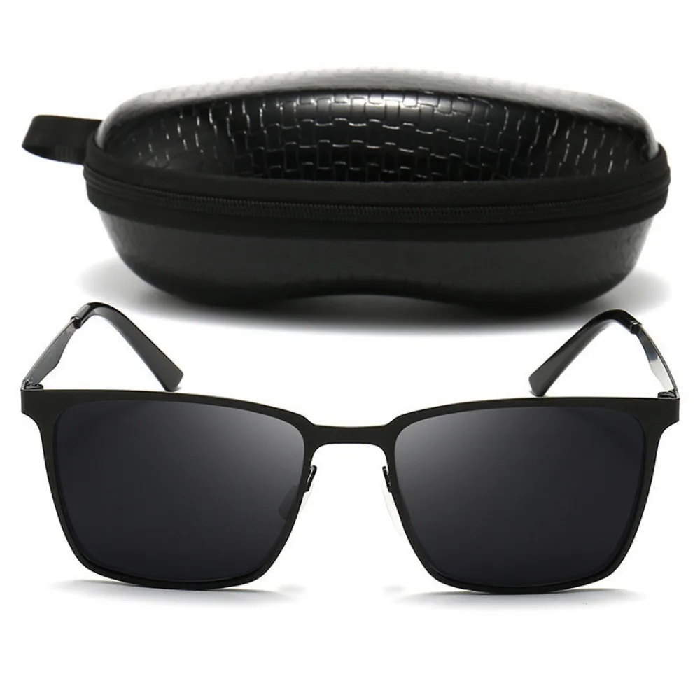 Photochrome polarisierte Sonnenbrille, UV400, Pilotenstil, farbwechselnde Linse, Herren, blendfreie Fahrbrille, Sonnenbrille für Herren – Detail 4