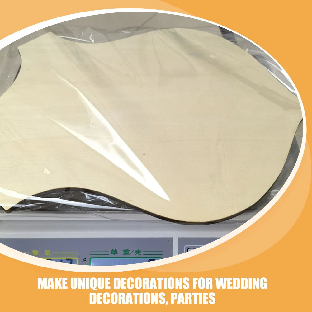 

Wooden Badge Board Cutout Diy Unpainted Wood Slices Craft For Home Decor Party Wedding Graffiti Chips Blank Wood Pieces