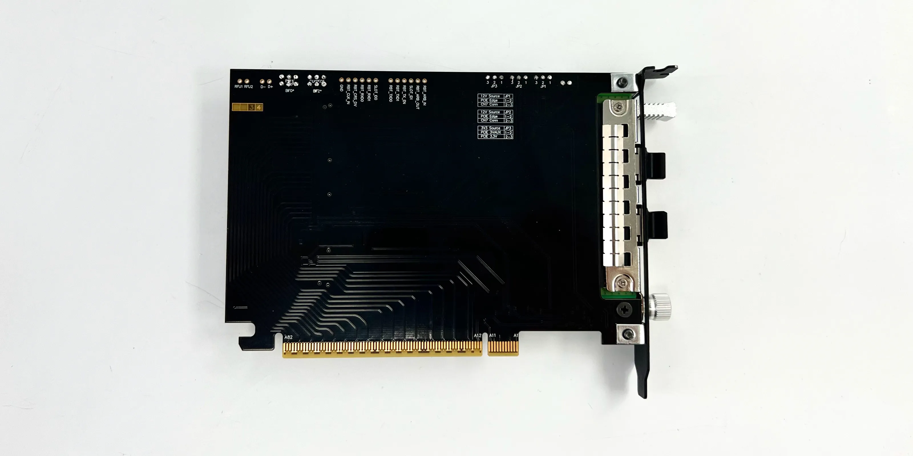 ADT-Link PCIe 4.0 x16 auf OCP NIC3.0 Gen-Z 4C+/SFF-TA-1002 seitliche Adapterkarte, kompatibel mit Gen3/Gen4 Laptop-PC – Detail 9