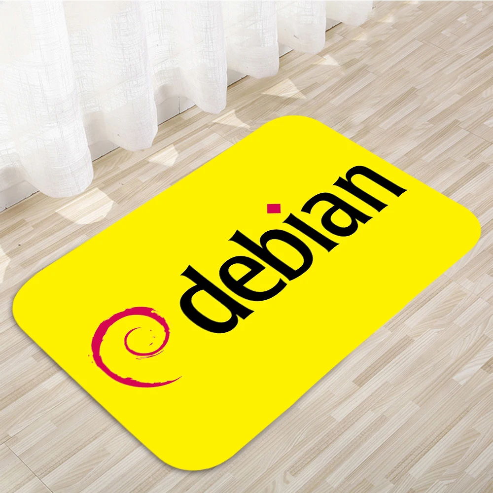 Linux Debian  Carpets  Floor Mats  Door Mats Bathroom Mats Washable Home Decor 507