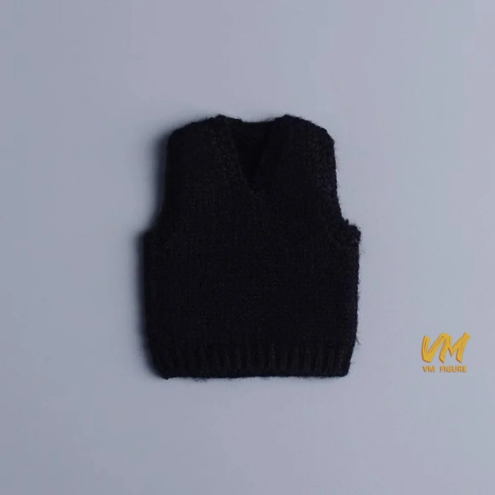 1/12 Schaal Mode Trendy Mannelijke Trui Vest Vrije tijd Broek Model Fit 6 Inch BJD Mannelijke Soldaat Action Figure Body (15.5 cm) Poppen