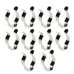 Spring Terry Clips para Garagens, Aço Inoxidável, Ferramenta Base Estreita, Heavy Duty, Cabides de Armazenamento, Hardware, Hardware, 6mm-35mm, 10Pcs