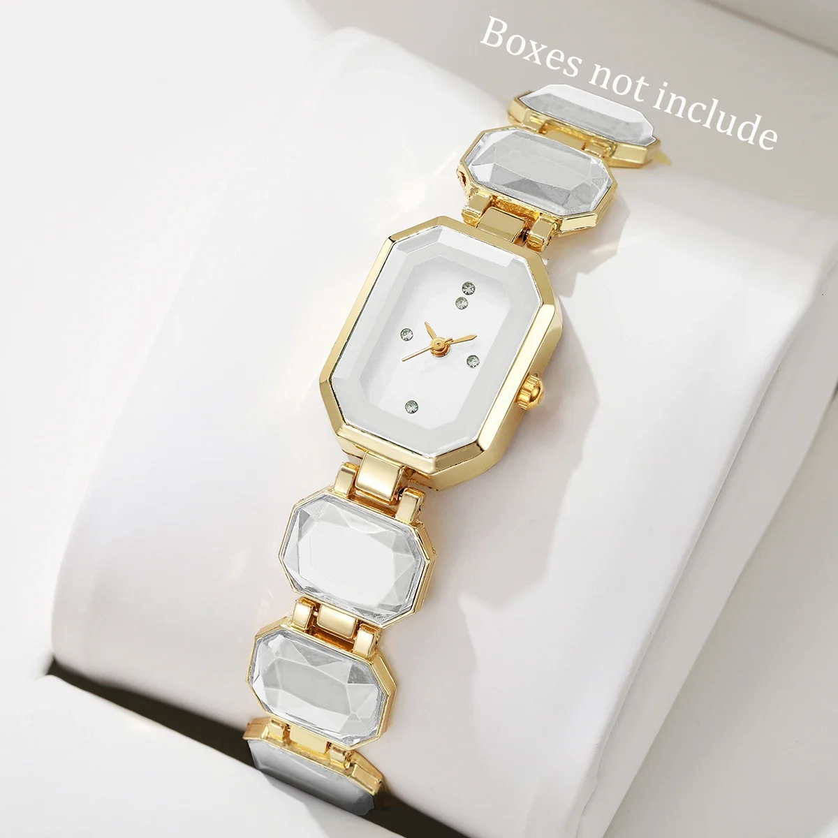 ABCModa retângulo dial feminino relógio elegante senhoras quartzo relógios de pulso meninas reloj hombre (sem caixa)