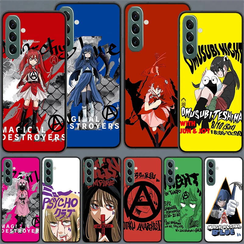 Jun inagawa Japanese Fashion Anime Phone Case For Samsung A15 A25 A35 A55 Galaxy A05S A16 A03S A02S A71 A51 A41 A31 A21 A11 A70S