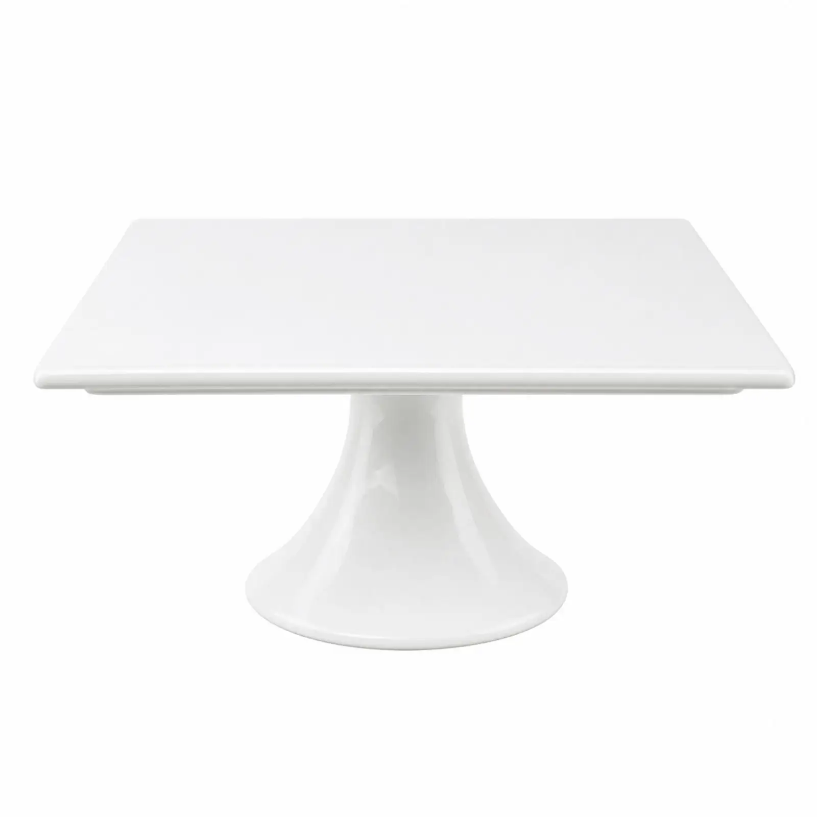 Ceramic Dessert Stand Rectangular Cake Plate for Wedding Showcase Cupcake Tray and Tea Party Sweet Table Display