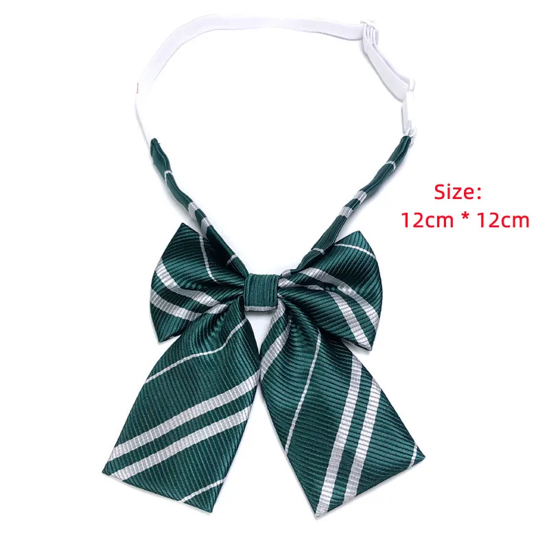 Children 33cm Necktie Magic College Student Badge Costume Accessories Cosplay Twill Tassels Tie Casual Party Halloween Gift