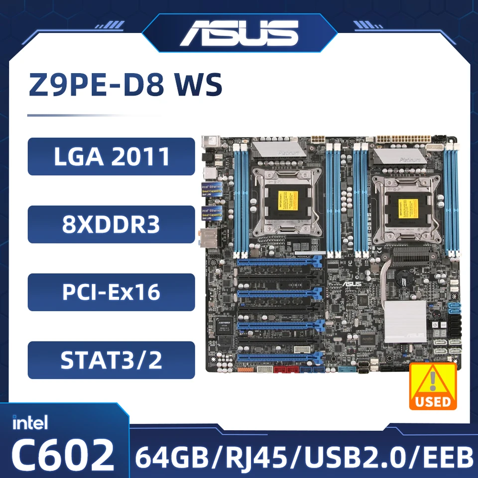 ASUS Z9PE-D8 WS CPU+メモリ+CPUクーラー Product Review: Asus Z9PE-D8 WS | Puget Systems