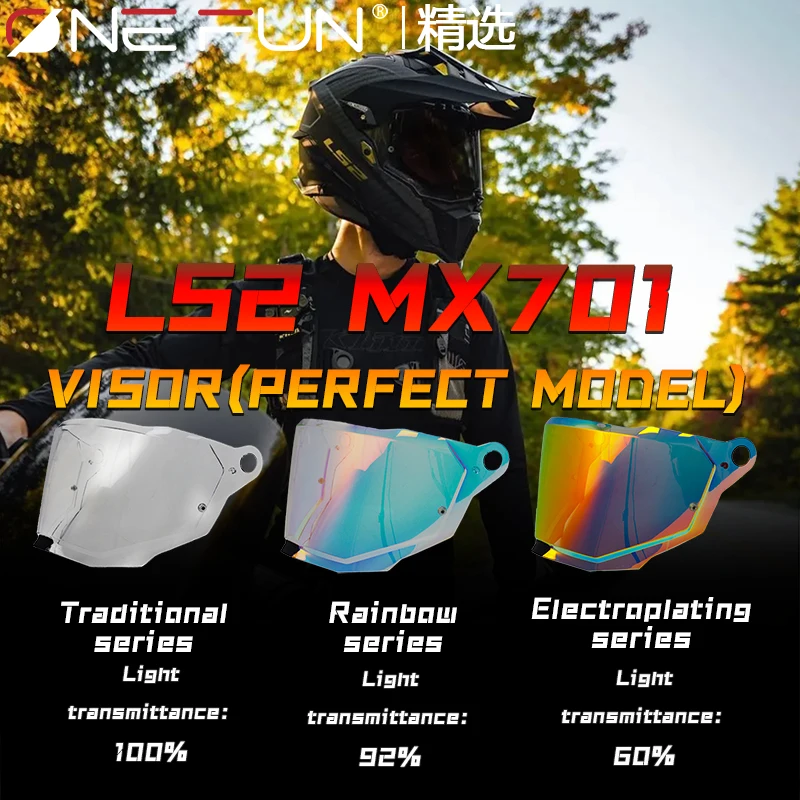 LS2MX701 Helmet Visor For LS2 MX701 EXPLORER Rally Off-road Photochromic Lens Mask Shield Accessories Full Face Sunglass