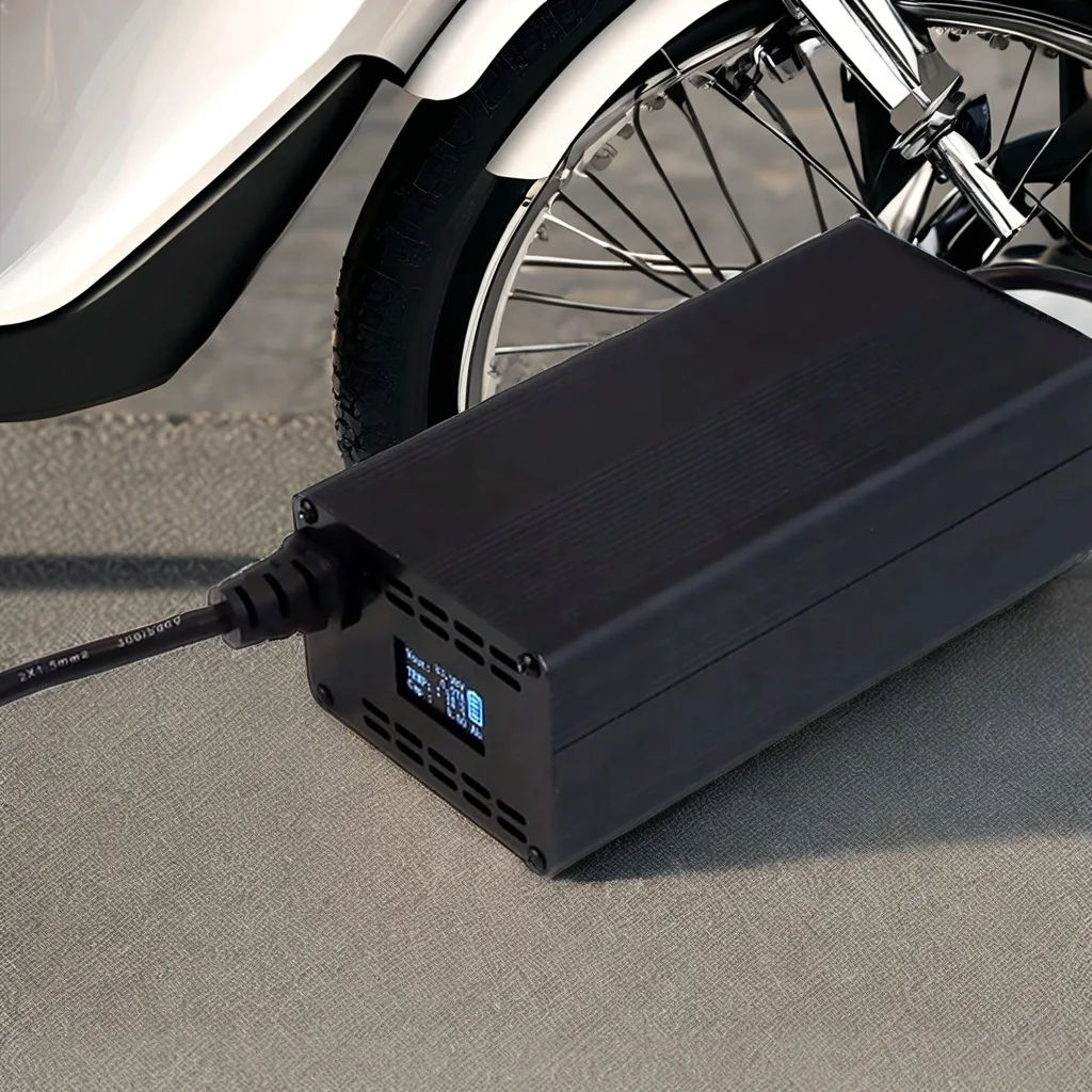 

Adjustable 15A 36V 48V 60V 72V Vehicle Charger Battery Charger for Lithium LiFePO4 and Lead Acid EY-BC7215 Golf Charger