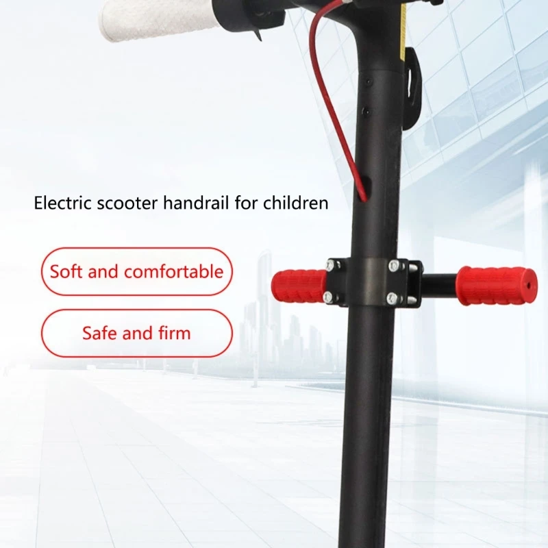 Electric Scooter Kids Handle Grip Adjustable Scooter NonSlip Kids Handrail Alloys Steel Armrest Handlebar Enduring