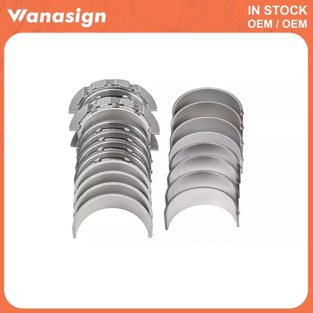 العمود المرفقي للمحرك بدون محمل الأسنان طقم قضيب توصيل مناسب 2.0 لتر لسيارات BMW X1 X3 318d 520d N47 N47D20 2.0L ديزل 13528572504