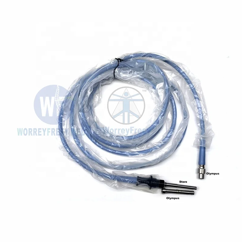 Medical endoscope instrument 4*3000mm cold light source cable autoclave optic light cable