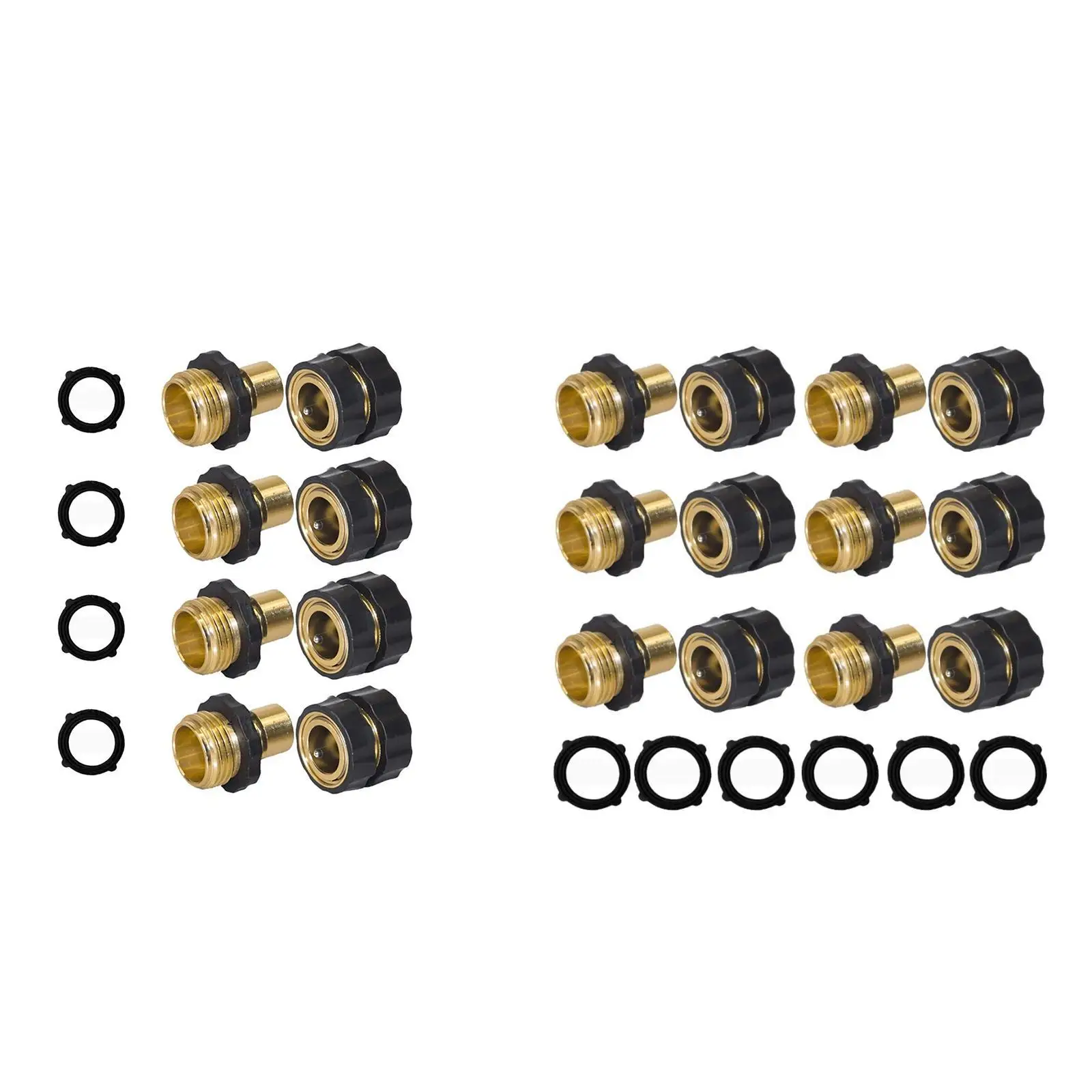 

Garden Hose Quick Connector 3/4 inch Cleaning Supplies Replacement Adapters