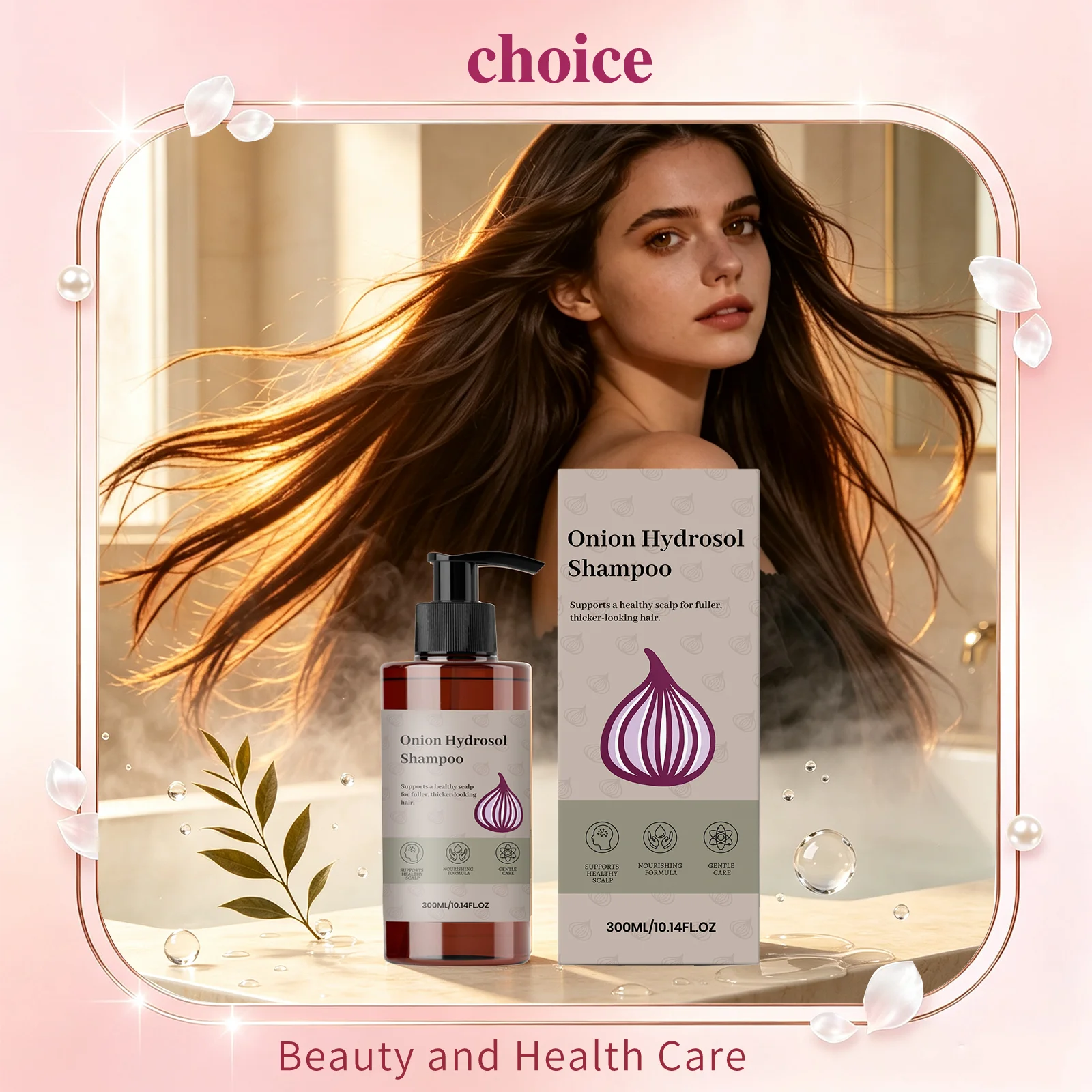 Biotin Shampoo Thickening - Shampoo alla Cipolla, Biotina e Rosmarino
