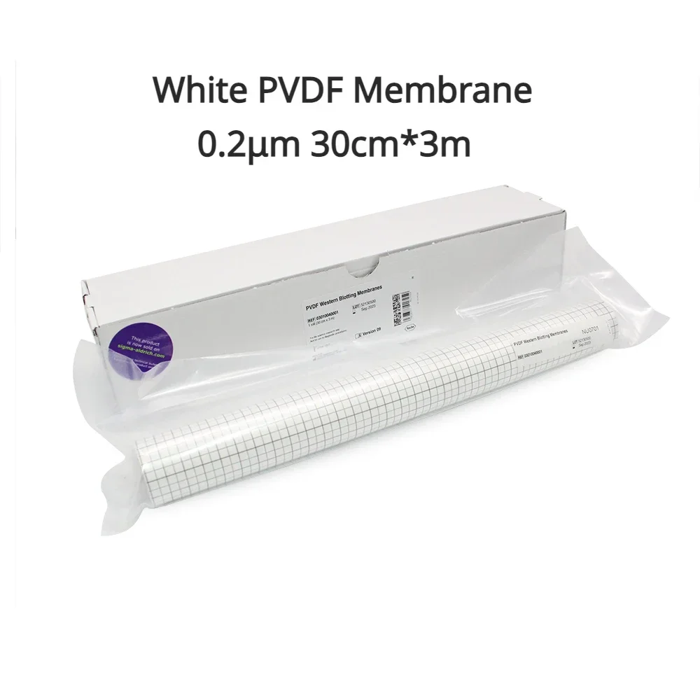 

ROCHE 03010040001 PVDF Immunoblotting Film Pore Size of 0.2um 30cm*3m White PVDF Membrane (hydrophobic)