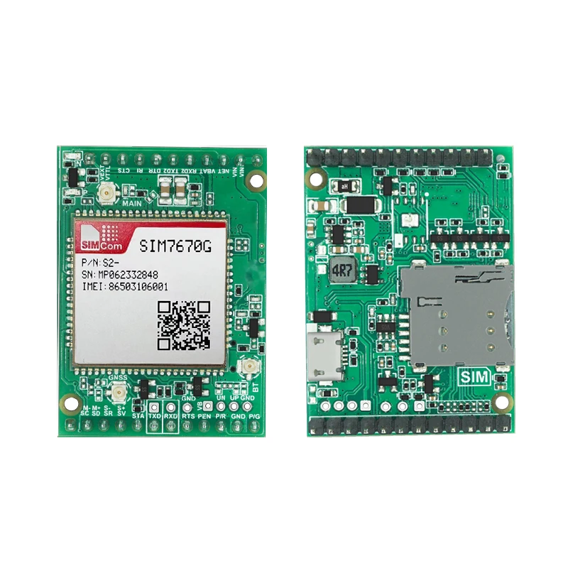 SIM7670E SIM7670G SIM7670NA CORE BOARD LTE CAT1 4G GNSS