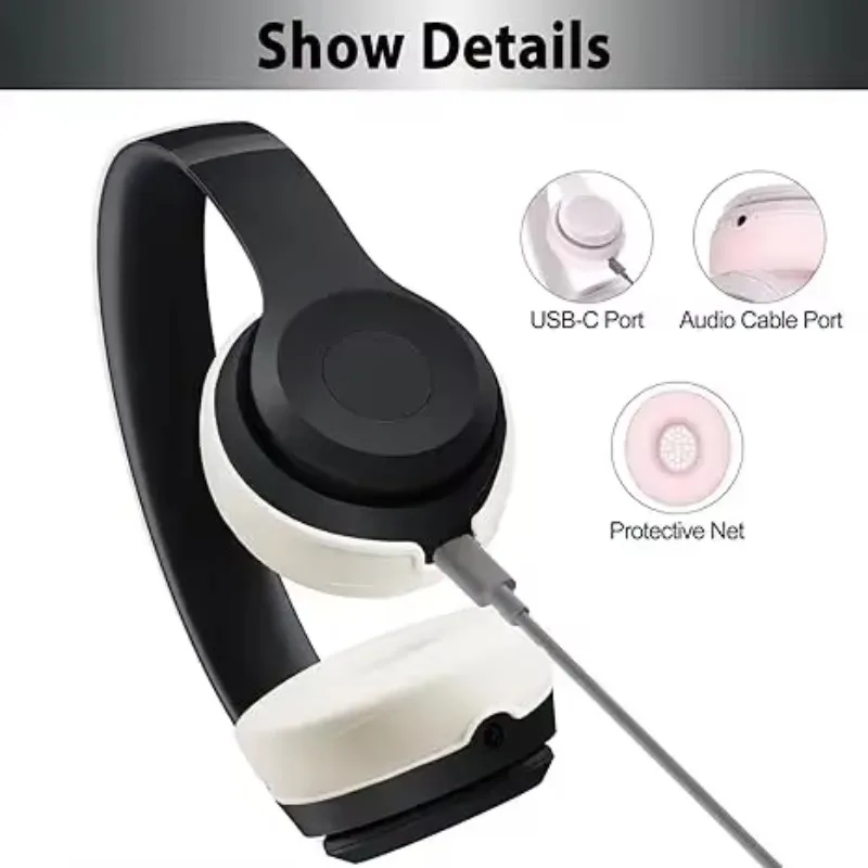 

Silicone Case Sweatproof Ear Pads Cover Anti-Scratch Protective Earpad Covers Suitable for Beats Solo 3/4 Wireless headset