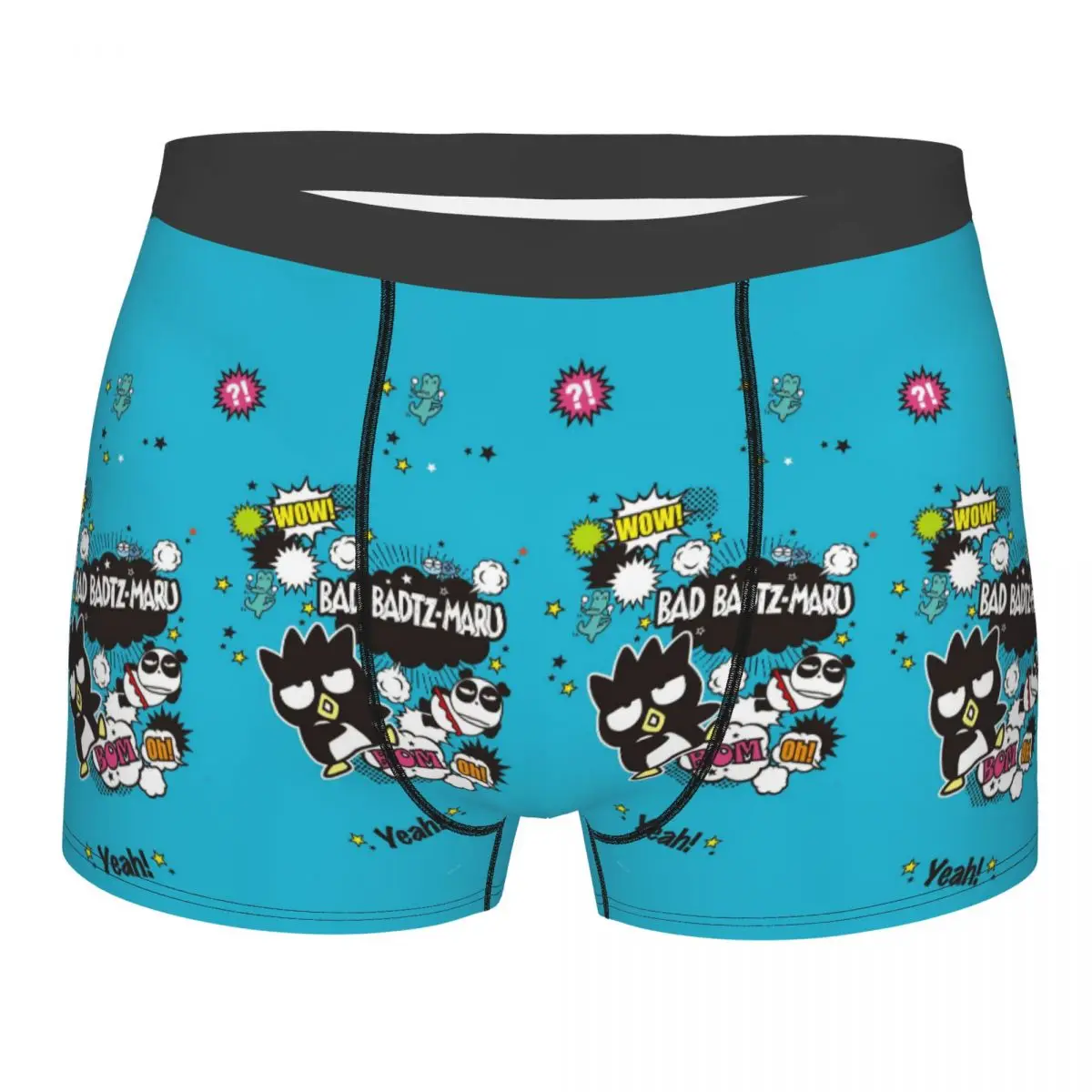

Custom BADBADTZ-MARU Anime Boxers Shorts Men's Briefs Underwear Cool Underpants
