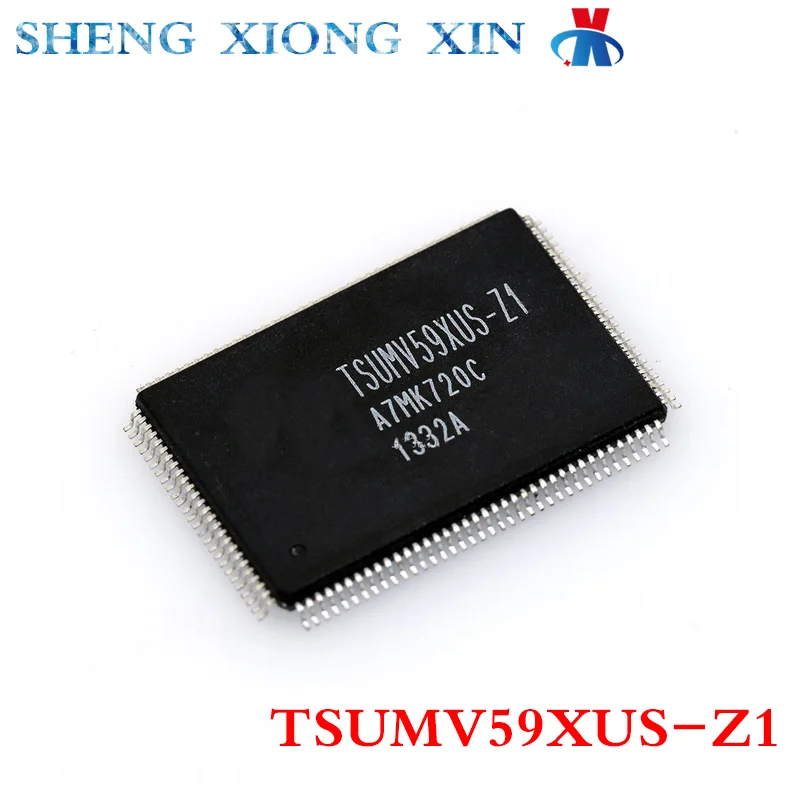 5pcs/Lot 100% New TSUMV59XUS-Z1 QFP-128 Liquid Crystal Chips TSUMV59 Integrated Circuit