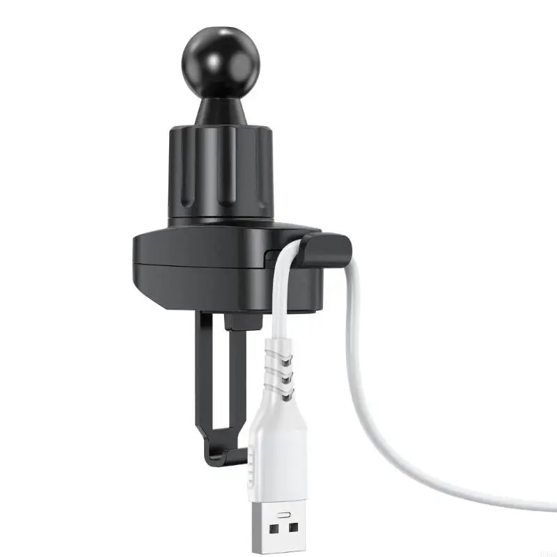

Easy Clip Car Air Vent Attachment Phone Stand Mobile Holder Bracket with Rotating Hook Clip Head Suitable for Navigation
