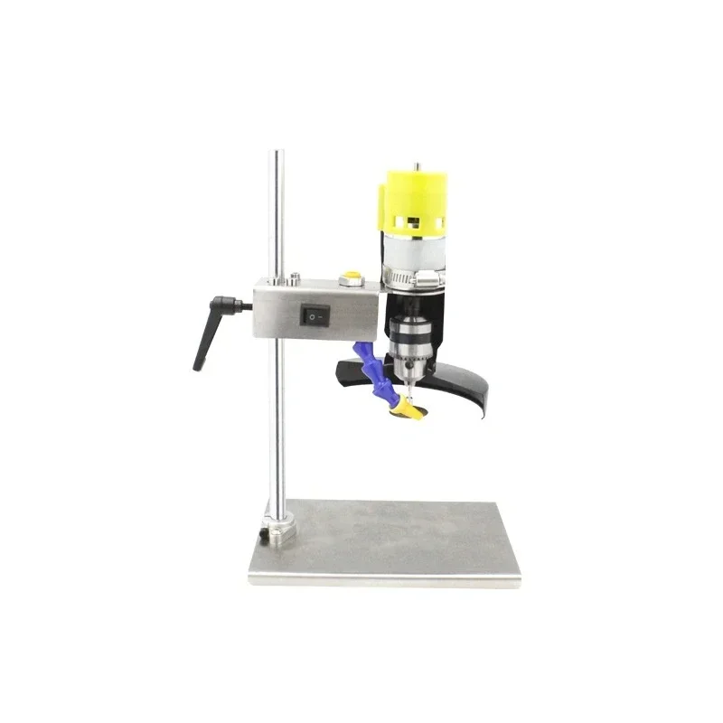 110-220V Wine Bottle Electric Cutting Machine Glass Ceramic Bottle Cutter Bottle Grinding Drilling Cutting Machine 6000r/min