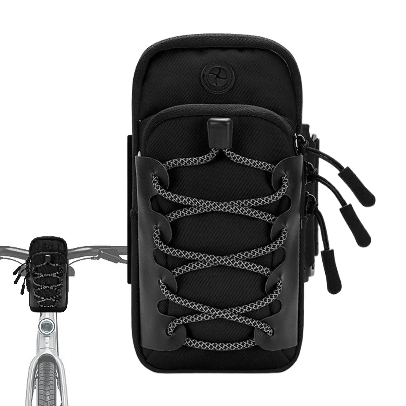 Adjustable Motorcycle Tank Bag Phone Holder Case Waterproof Riding Storage Bag for Outdoor Tour Commute Adventure
