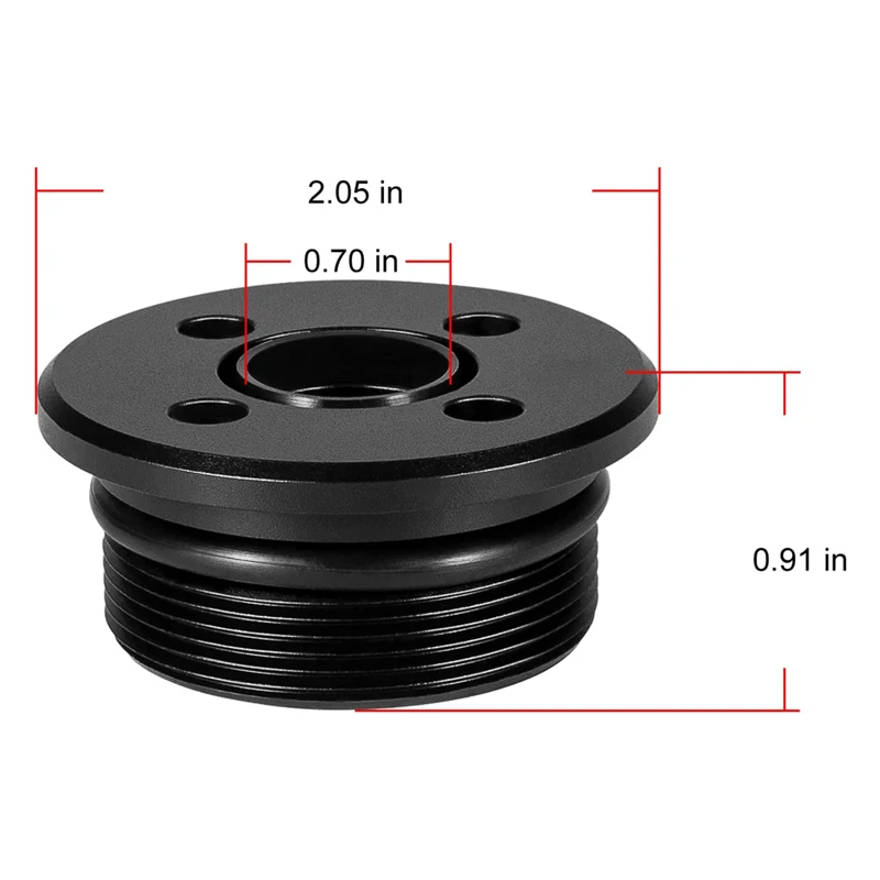 Tapa de extremo de cilindro embellecedora para Honda, Suzuki, Yamaha, 2 y 4 tiempos, estilo Showa, inclinación embellecedora para Mercury, accesorios para barcos Seadoo