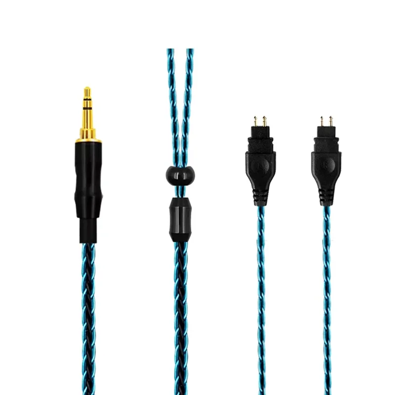 

Кабель для наушников BNVN, восьмипроволочный, посеребренный, в оплетке, для Sennheiser HD600/HD650/HD660S2 HD650, 4,4 мм, балансный.