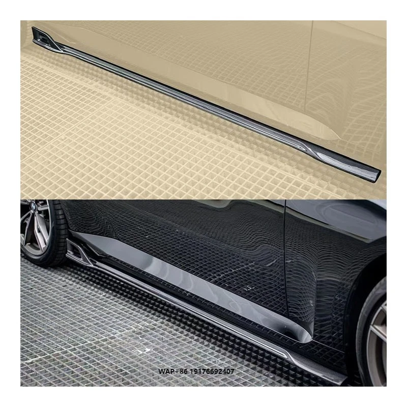 

ForBMW G42 M240 Side Skirt Carbon Fiber New Condition Bumper with Exhaust Cut-Outs