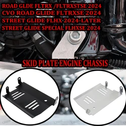 For Harley Street Glide FLHX 2024-ate  NEW Motorcycle Engine Protection Device Lower Accessories Skid Plate Lower Engine