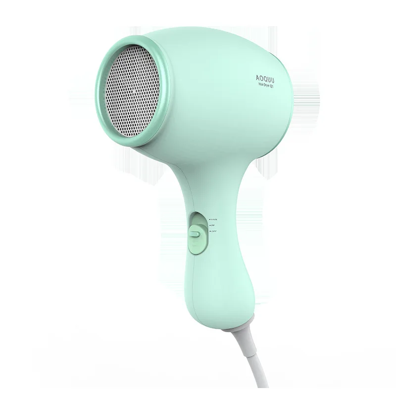 2024 New Upgrade Q2 Children\'s Hair Dryer Silent Constant Temperature Negative Ion 0 Radiation with Safety Lock Hair Dryer