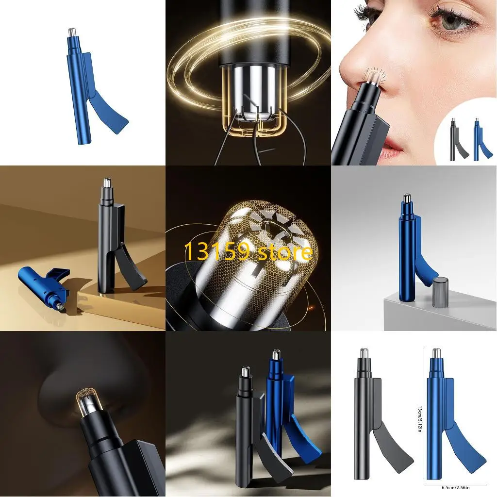 

Ручной триммер для волос в носу 270A. Средство для удаления волос в носу из нержавеющей стали. Простой в использовании триммер в