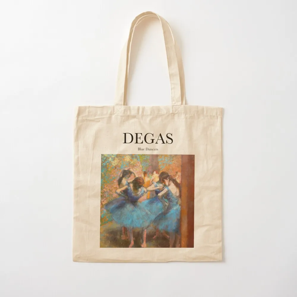 

Degas - Blue Dancers Tote Bag Large bags for women large size bags eco bag folding
