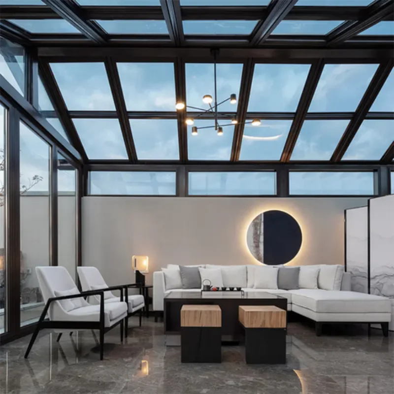 Modern Sunroom - Durable Polycarbonate Panels, DIY Installation, Free Sample for Bulk Orders