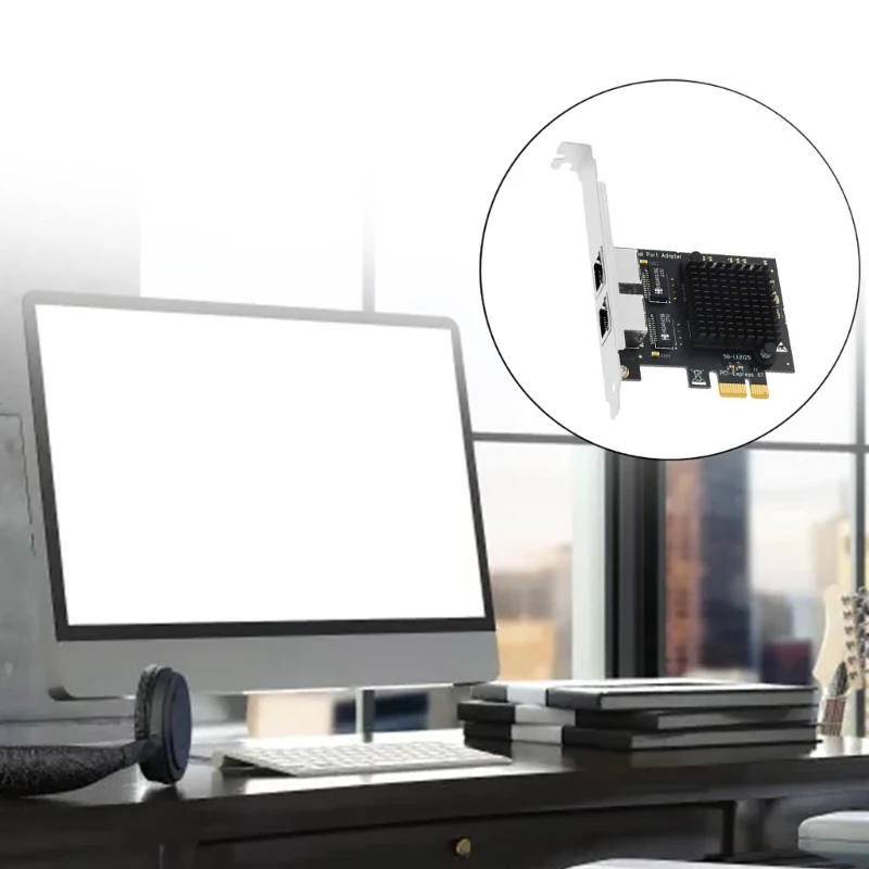 Placa Ethernet PCIE3.0X1 PCIExpress PCIE 2,5 Gbps 2500 Mbps RJ45